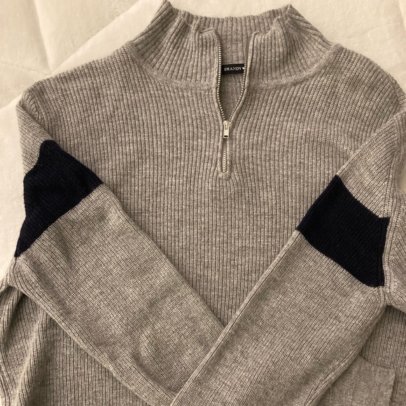 BRANDY Melville 1/4 zip sweater - Picture 3 of 4